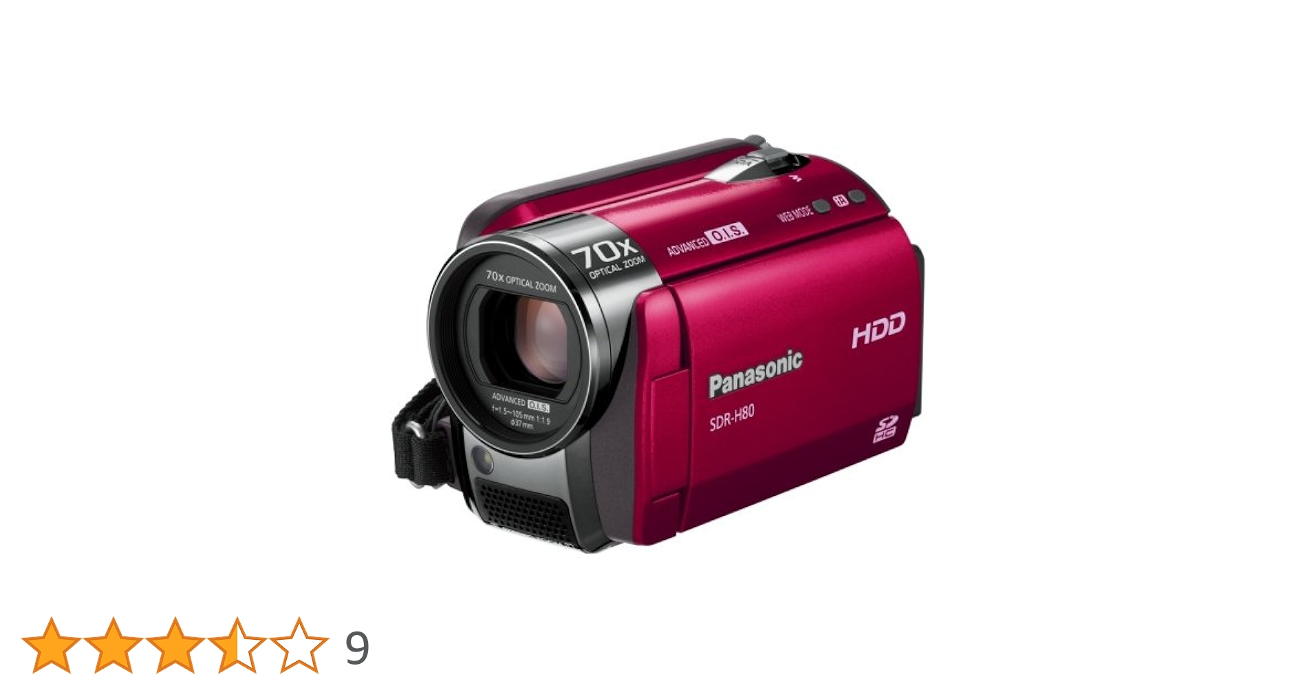 Panasonic SDR-H80 パナソニック ビデオカメラ 動作品 Panasonic SDR-H80 HDDビデオカメラ 動作OK Amazon.co.jp